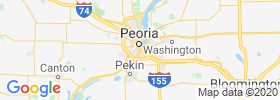 East Peoria map
